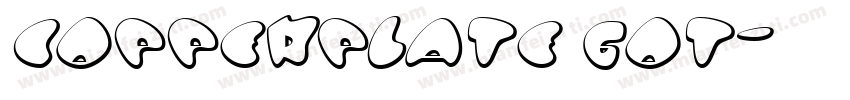 Copperplate Got字体转换